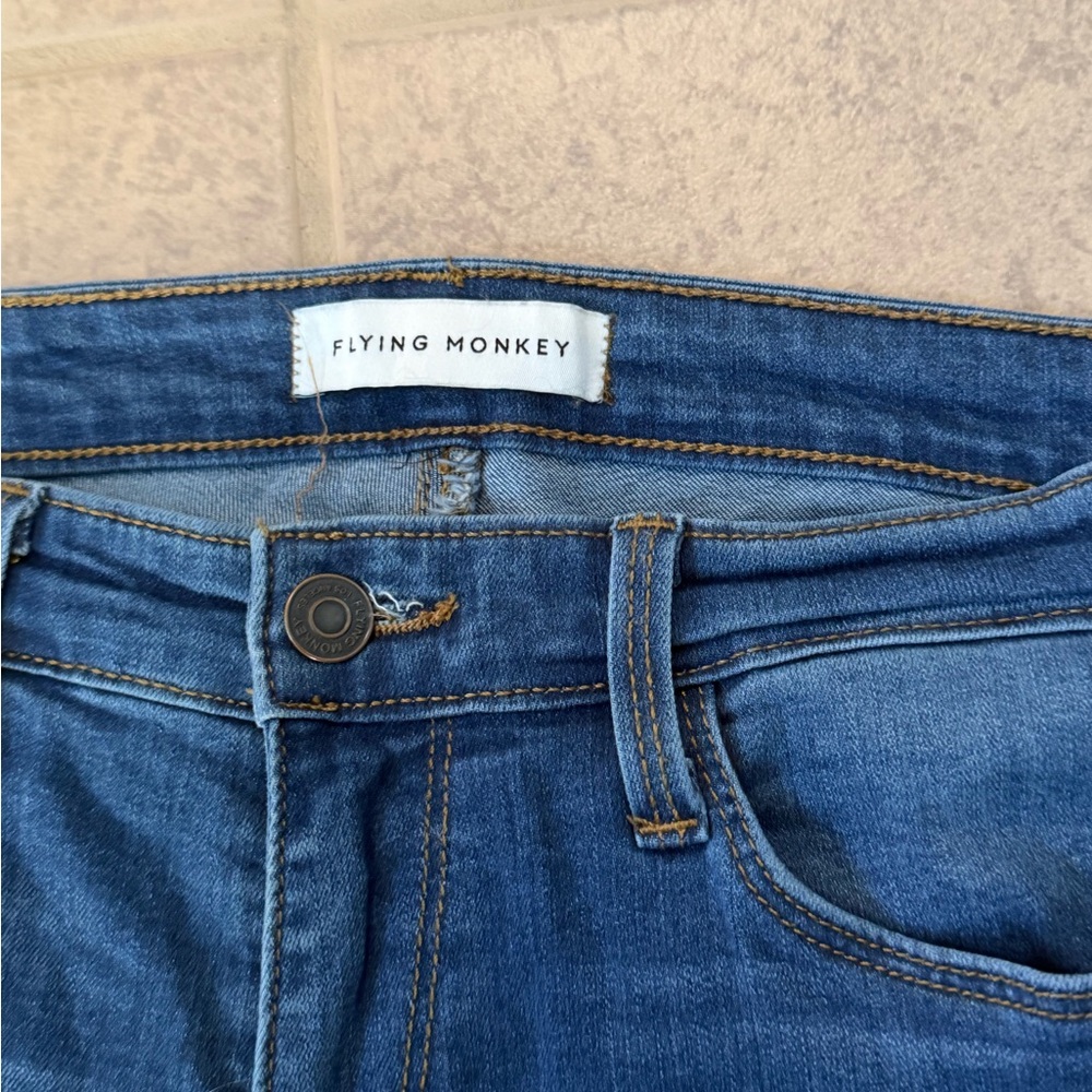 Flying Monkey High Rise Denim Jeans